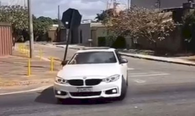 Motorista de carro de luxo realiza manobras de alto risco no Anel Viário