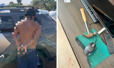 Em Goiás: Menino de 12 anos é agredido pelo padrasto com martelada ao tentar defender a mãe