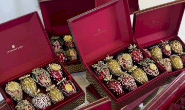 Confeiteiro lança morango do amor de luxo por R$ 2,3 mil; veja