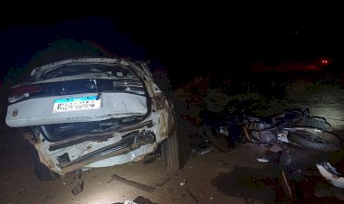 Família morre em acidente com oito mortos na BR-153, em Campinorte.