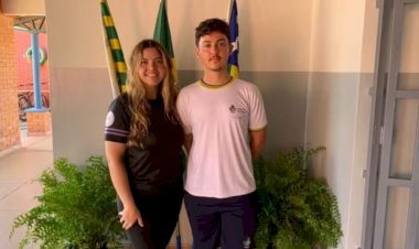 Aluno e professora criam tecido com bagaço da cana-de-açúcar, em Goiás