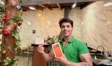 Paciente misterioso presenteia enfermeiro com IPhone 17, em Goiás; aparelho custa mais de R$ 10 mil