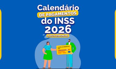 Calendário de pagamentos do INSS de 2026 está disponível