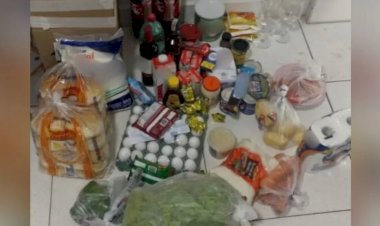 Mulher edita comprovante de Pix para simular pagamento em supermercado de Goianésia