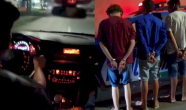 'Nóis é doido': adolescentes pegam carro escondido do pai e acabam na delegacia em Aparecida