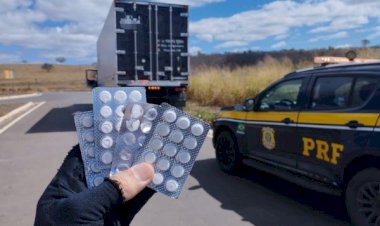 Sem cumprir descanso obrigatório, caminhoneiro é abordado com rebite na BR-251