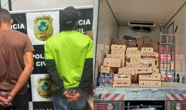 Estoquista e motorista são presos por furtar mercadorias em empresa de Aparecida de Goiânia