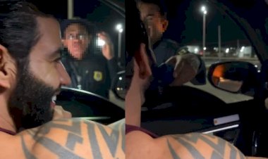 'Nem o Embaixador escapa': Gusttavo Lima é parado em blitz e surpreende agentes