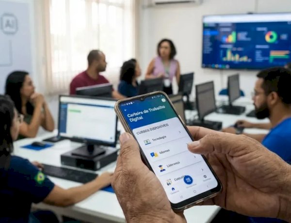 Governo lança plataforma que conecta trabalhadores a cursos gratuitos