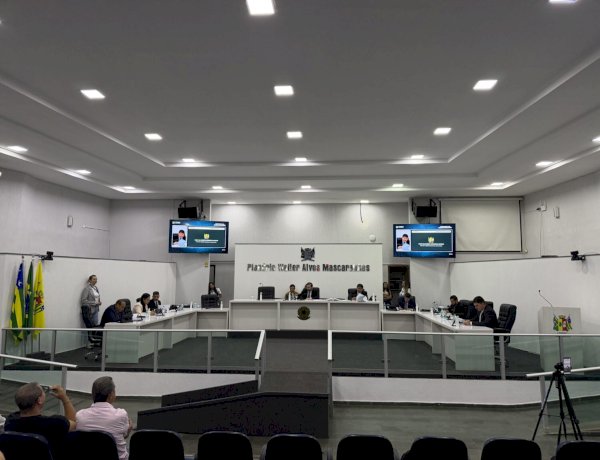 Câmara Municipal de Ceres realiza 7ª Sessão Extraordinária de 2026