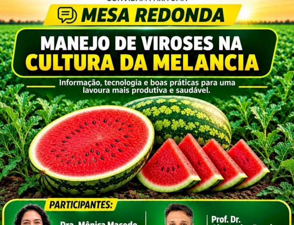 Syngenta e Prefeitura de Uruana promovem mesa-redonda sobre manejo de viroses na melancia