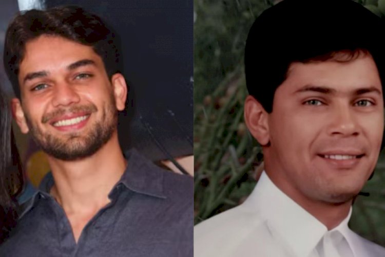 Filho de Leandro impressiona por semelhança com o pai; veja