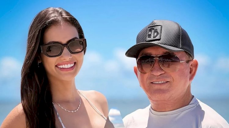 Esposa de Amado Batista posta fotos e vídeos da lua de mel com o sertanejo; veja