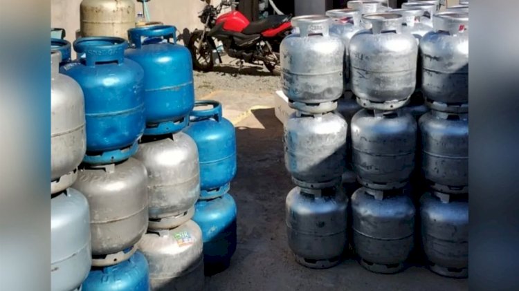 Operação apreende 139 botijões de gás irregulares e fecha depósitos ilegais em Goiânia e Aparecida de Goiânia