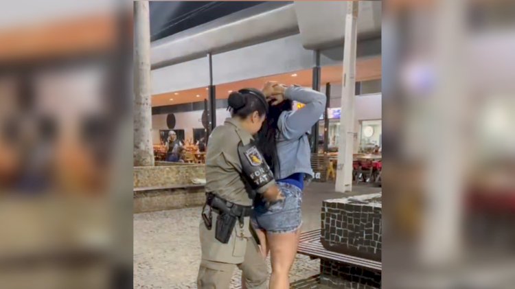 Mulher é presa ao vender drogas em praça de Caldas Novas