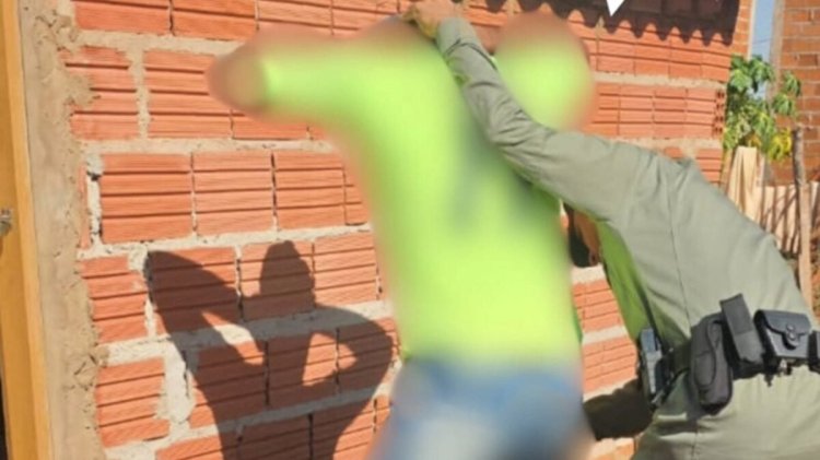 PM prende homem que causou incêndio em área de vegetação em Jataí
