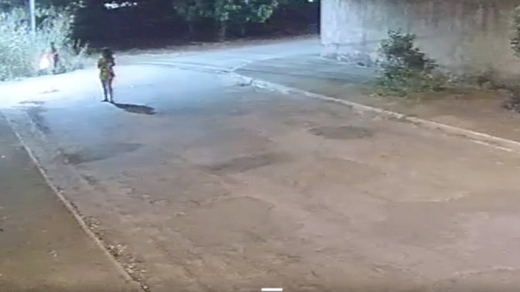 Casal com criança é flagrado ateando fogo em vegetação em Goiânia