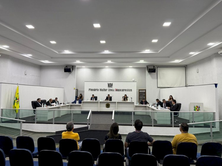 Câmara Municipal de Ceres realiza a 1ª Sessão Ordinária do mês de setembro de 2025