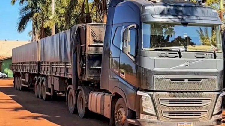 Caminhoneiro é preso com 2,5 toneladas de agrotóxicos contrabandeados em Goiás
