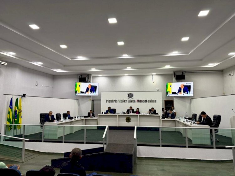 Câmara Municipal de Ceres realiza 6ª Sessão Extraordinária de 2026