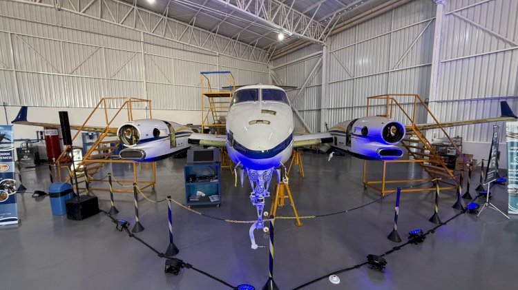 Goiás se consolida como 2º maior polo de manutenção aeronáutica do Brasil e impulsiona setor da aviação