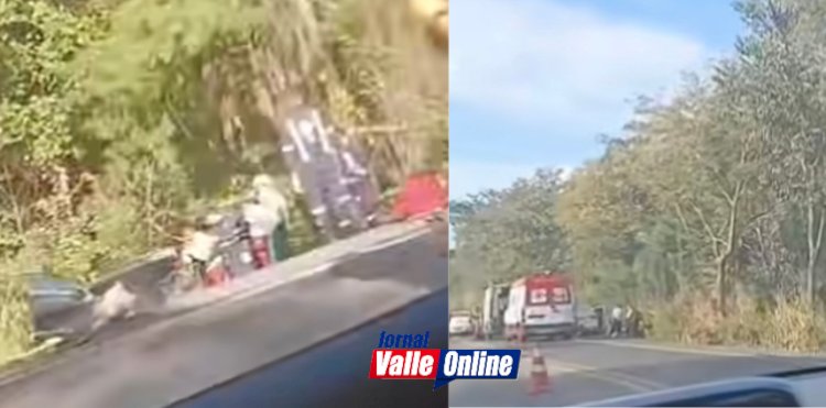 Grave acidente na BR-153 deixa uma vítima fatal, entre Rianápolis e Jaraguá