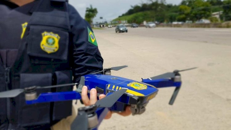 Polícia Militar de Goiás passa a usar drones para flagrar condutores imprudentes nas rodovias