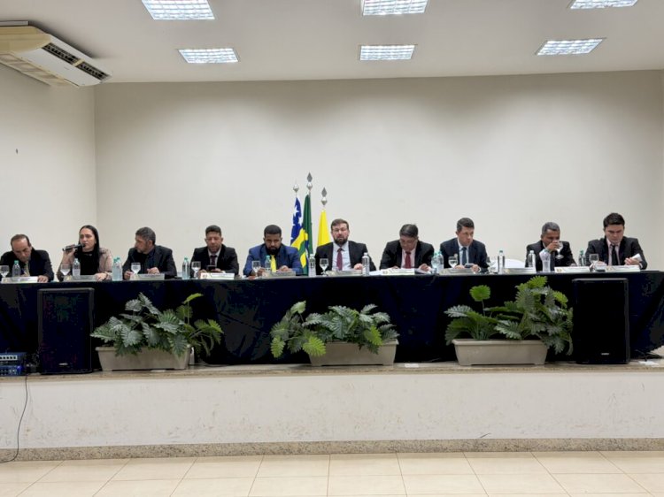 Câmara Municipal de Ceres realiza a 4ª Sessão Ordinária do mês de agosto de 2026